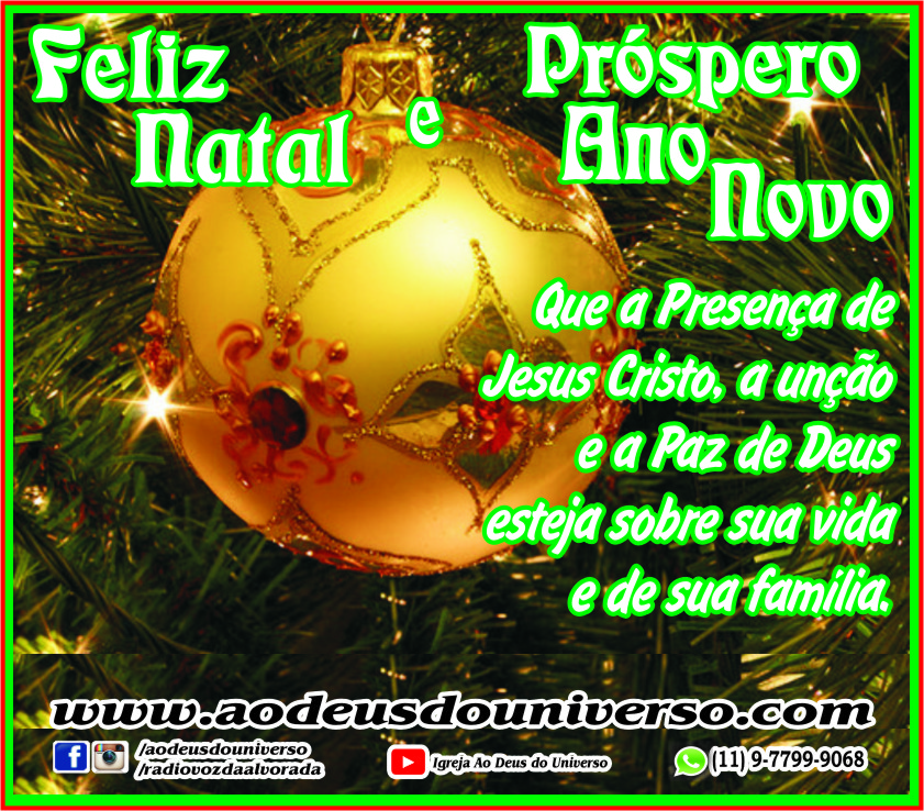 Feliz natal e um próspero ano novo! - Sisipsemg